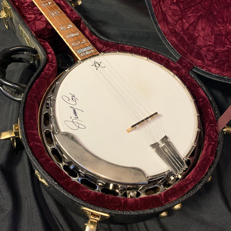 Used Cox Wolf Creek 5-String Resonator Banjo w/ Case 112524