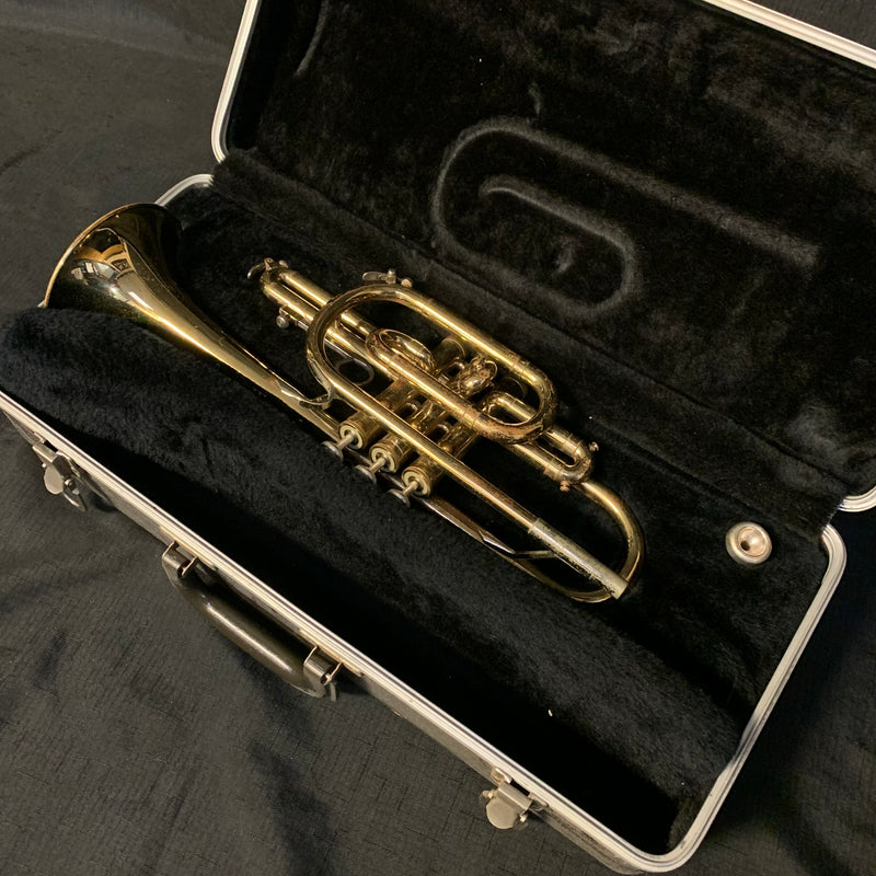 Used Selmer Designed by Vincent Bach Bundy Trumpet w/ Case & Extras 021525