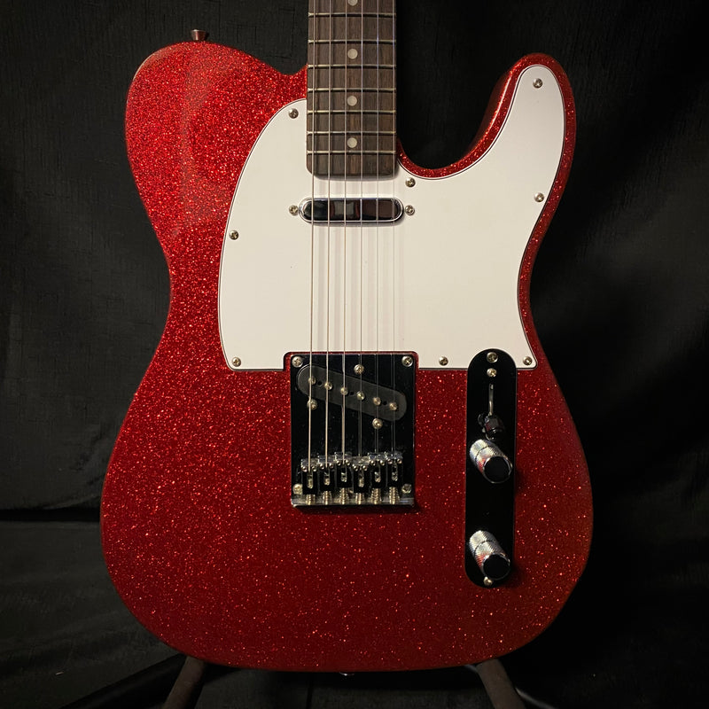 Used 2019 Squier FSR Bullet Telecaster - Red Sparkle 012525