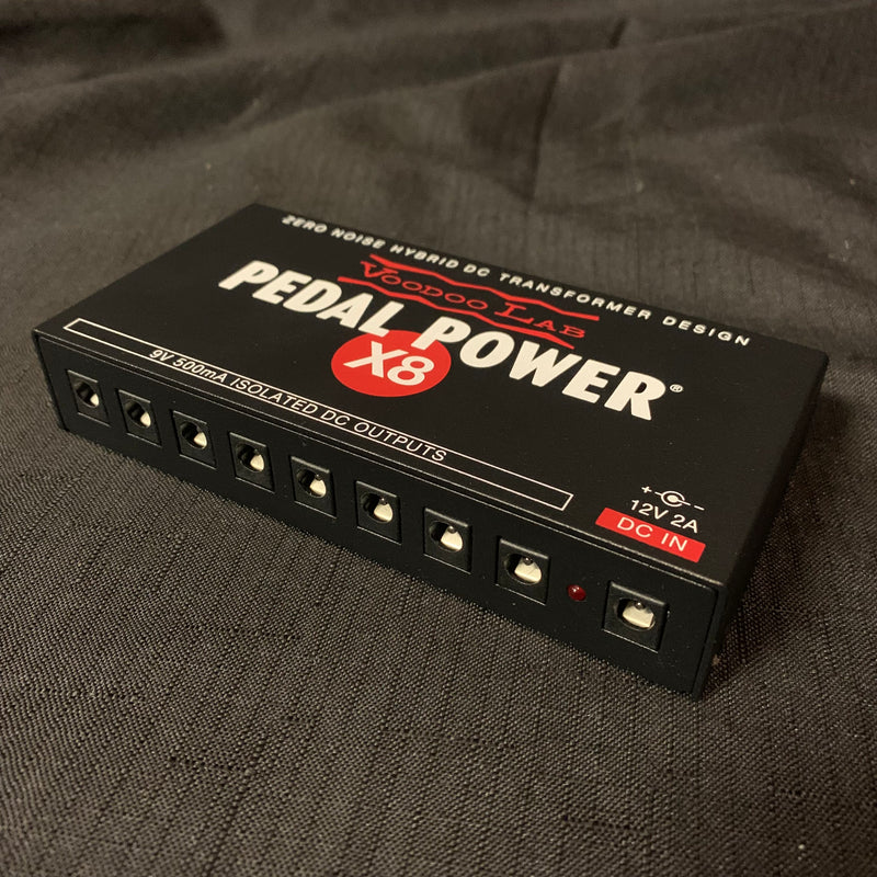 Used Voodoo Lab Pedal Power X8 Isolated Power Supply 020125