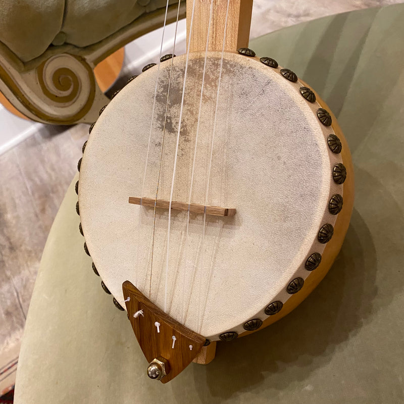 Witulski Custom Gourd Banjo - Maple / Hickory