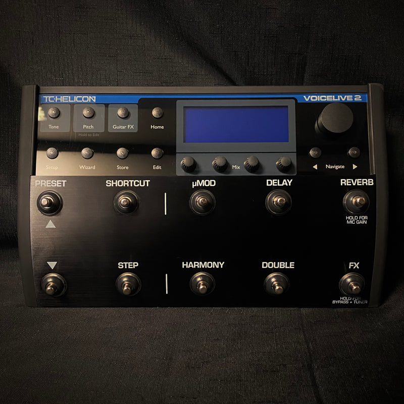 Used TC Helicon VoiceLive 2 Vocal Processor w/ Case 111924