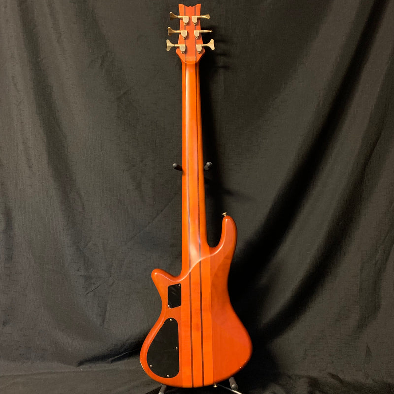 Used Schecter Stiletto Studio-6 Active 6-String Electric Bass - Honey Satin 120724