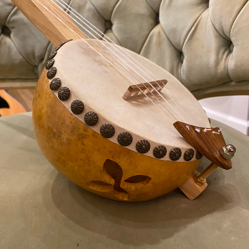 Witulski Custom Gourd Banjo - Maple / Hickory