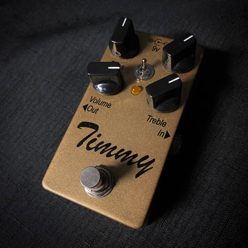 Used 2012 Paul Cochrane Timmy V2 Overdrive Pedal - Gold 013025