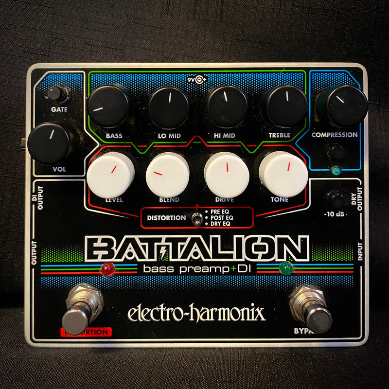 Used Electro Harmonix Battalion Bass Preamp and DI 101924