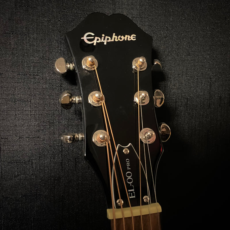 Used Epiphone EL-00 Pro Electric Acoustic Guitar - Sunburst 111824