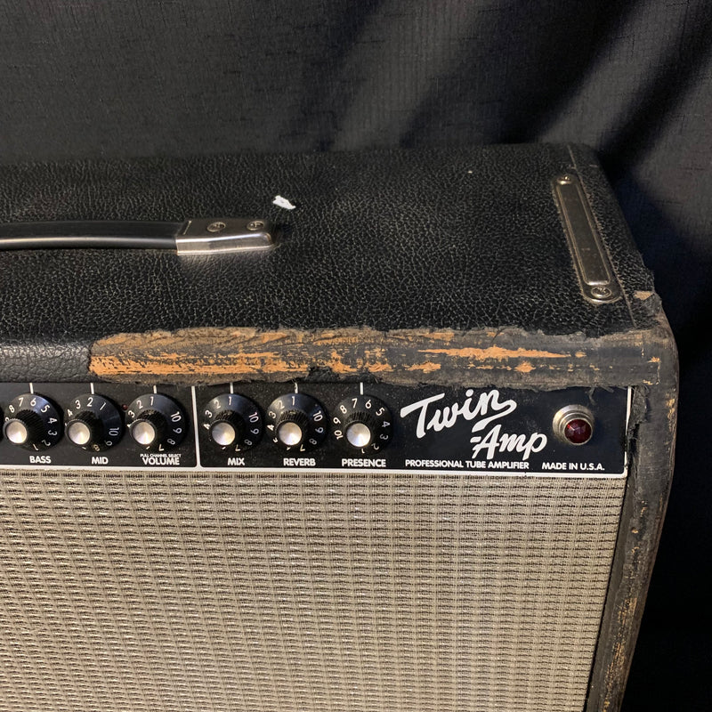 Used Fender Twin Amp 100w 2x12 Tube Combo 123024