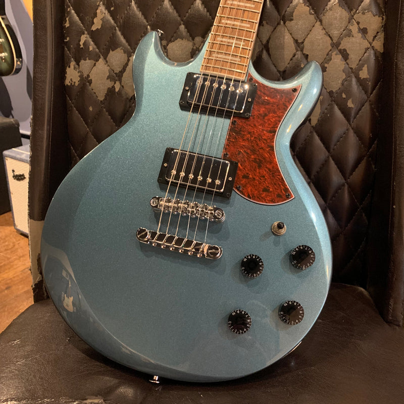 Used Ibanez AX120 Electric Guitar - Baltic Blue Metallic 060724