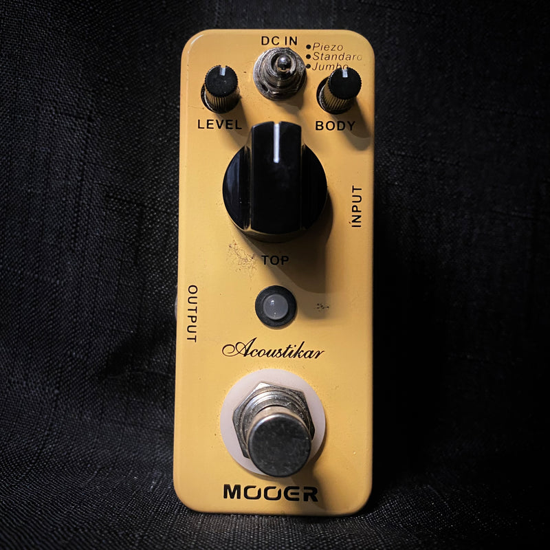 Used Mooer Acoustikar Acoustic Simulator Pedal 012125