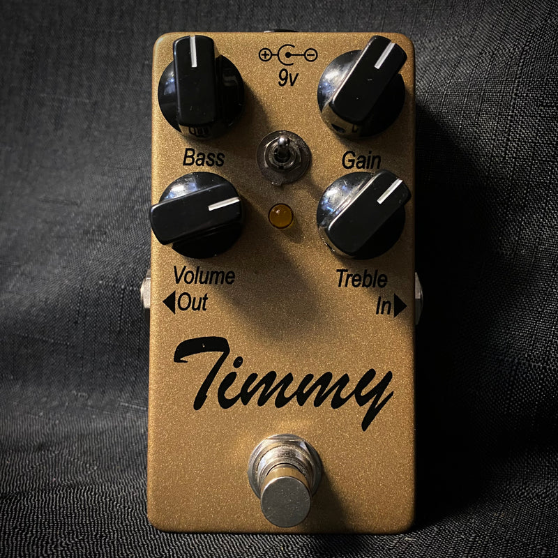 Used 2012 Paul Cochrane Timmy V2 Overdrive Pedal - Gold 013025