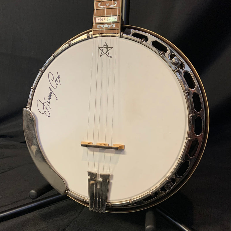 Used Cox Wolf Creek 5-String Resonator Banjo w/ Case 112524