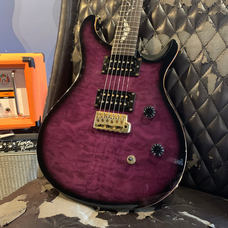 Used 2009 PRS SE Paul Allendar Signature Electric Guitar w/ Case - Purple 021225