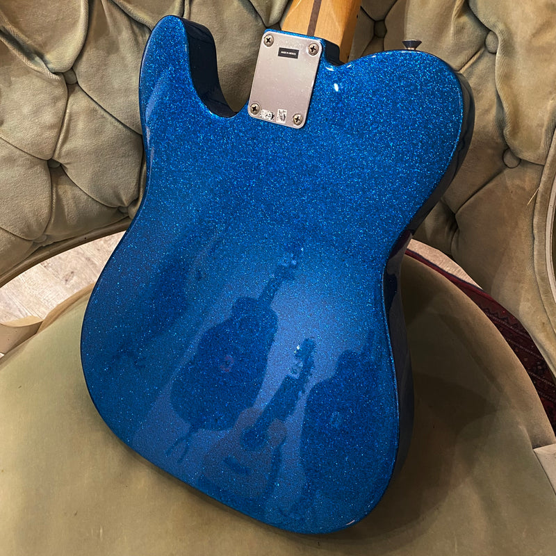 Used 2021 Fender J Mascis Telecaster - Bottle Rocket Blue Flake 012525