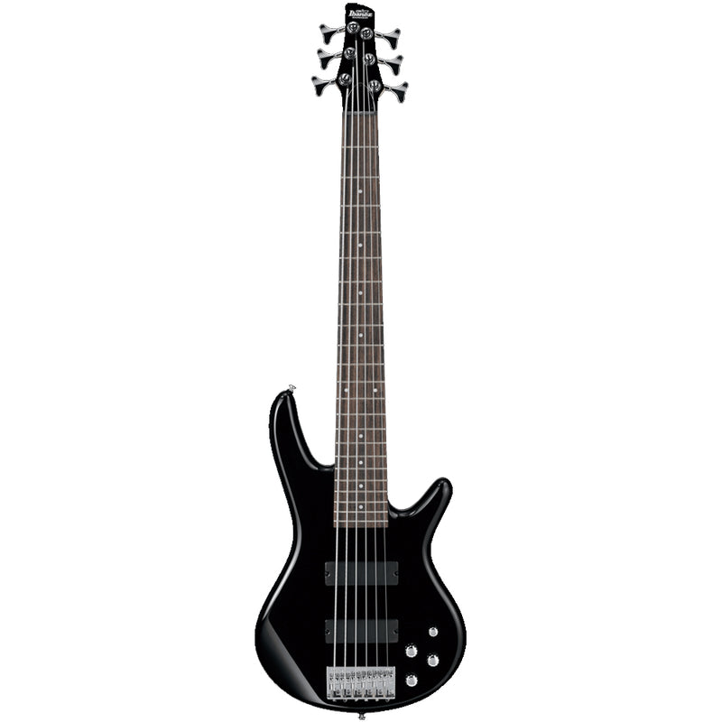 Ibanez Gio GSR206 6-String Electric Bass Guitar - Black