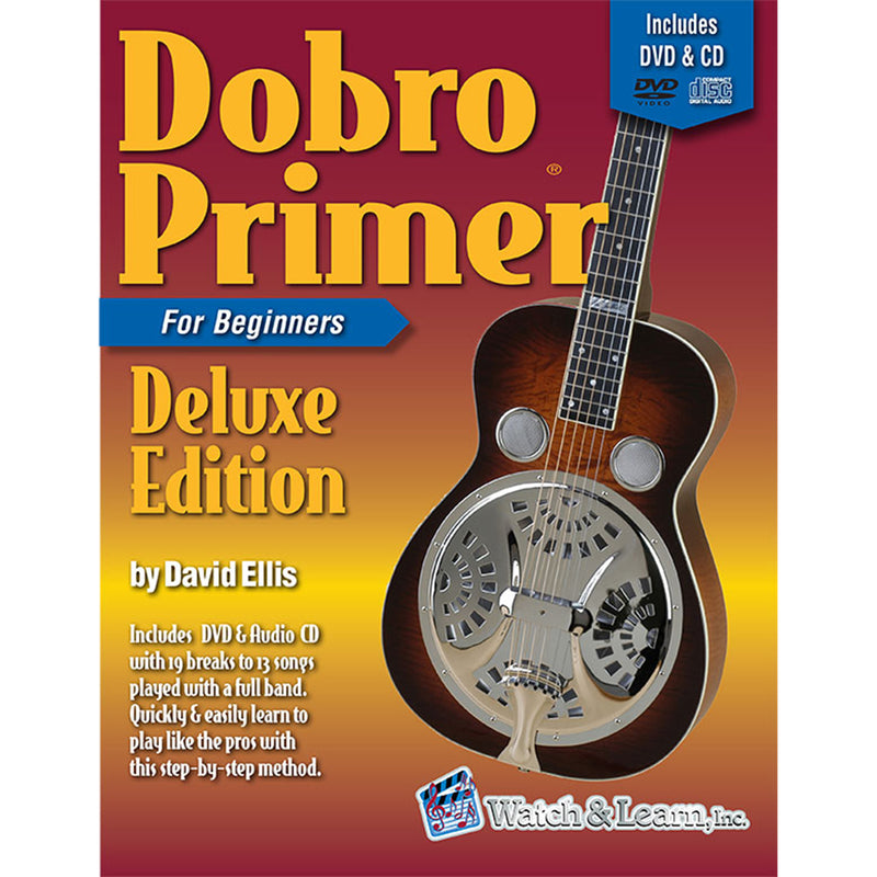 Watch & Learn Dobro Primer Deluxe Edition Book / DVD / CD