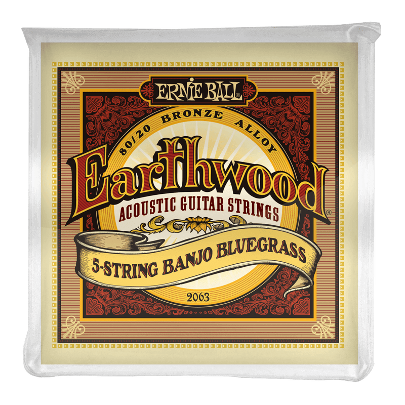 Ernie Ball Earthwood 5-String Banjo Bluegrass Strings