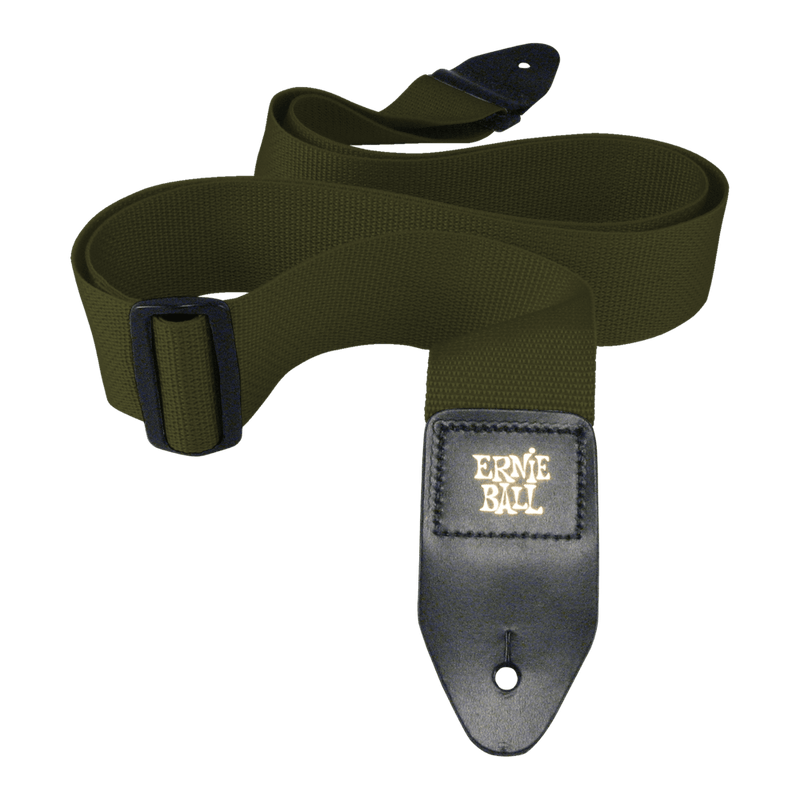 Ernie Ball Polypro Guitar Strap - Olive Green