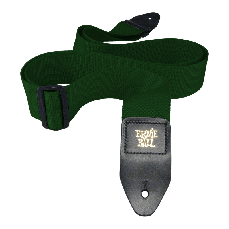 Ernie Ball Polypro Guitar Strap - Forest Green