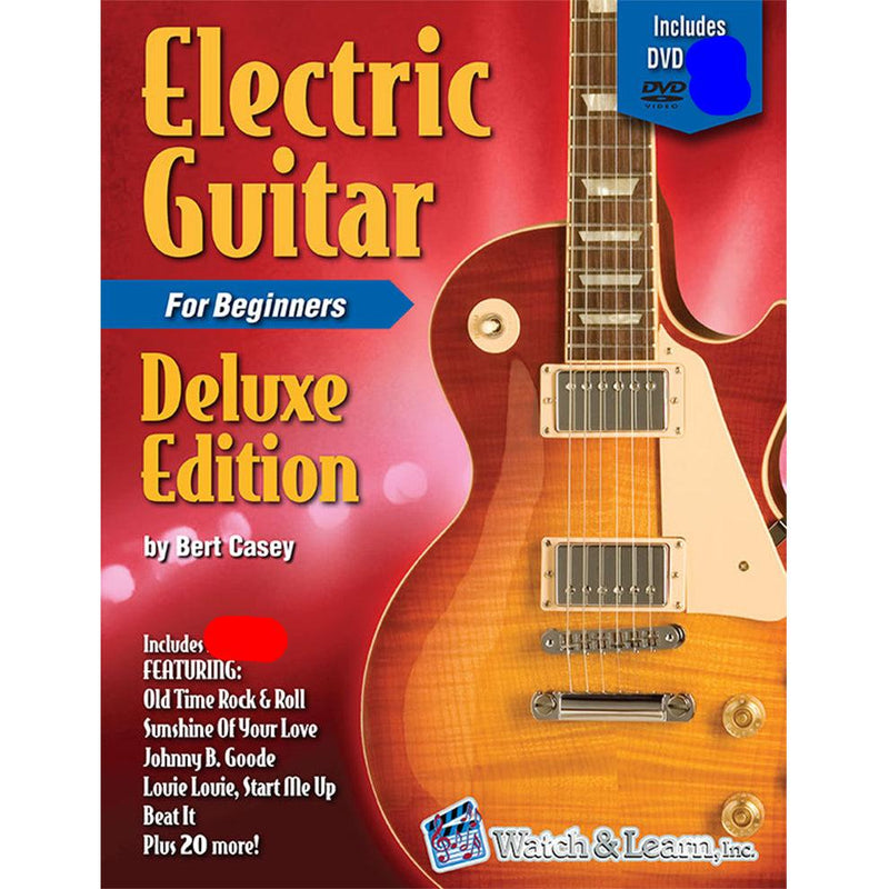 Watch & Learn Electric Guitar Primer Deluxe Edition Instruction Method