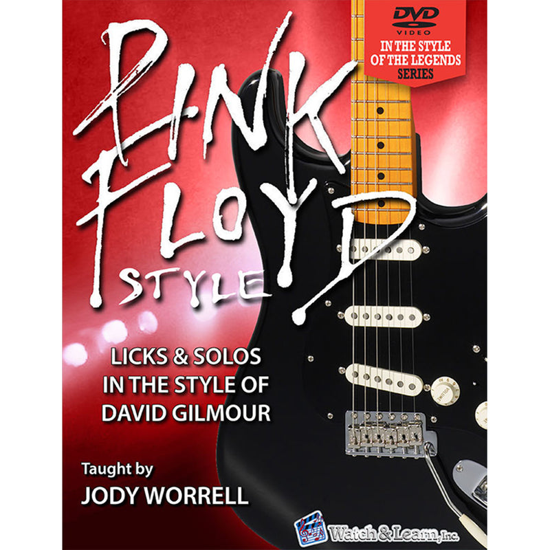 Watch & Learn Pink Floyd Style Instruction Book with DVDs