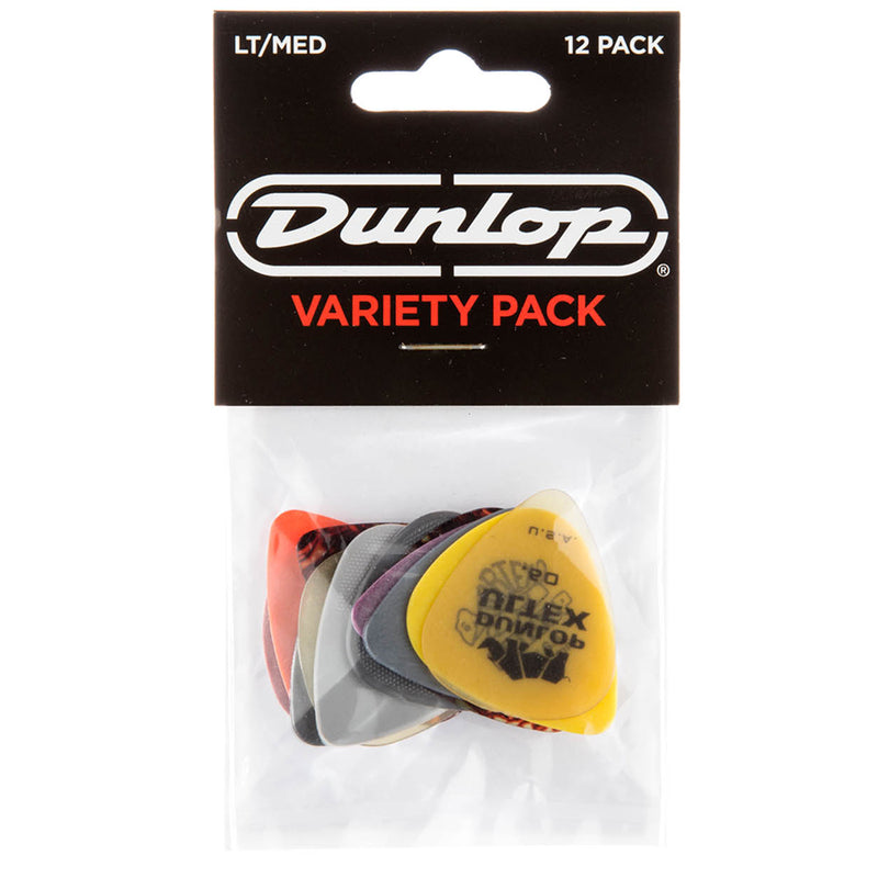 Dunlop Player Pack Variety Guitar Picks - Light / Medium (12pk)